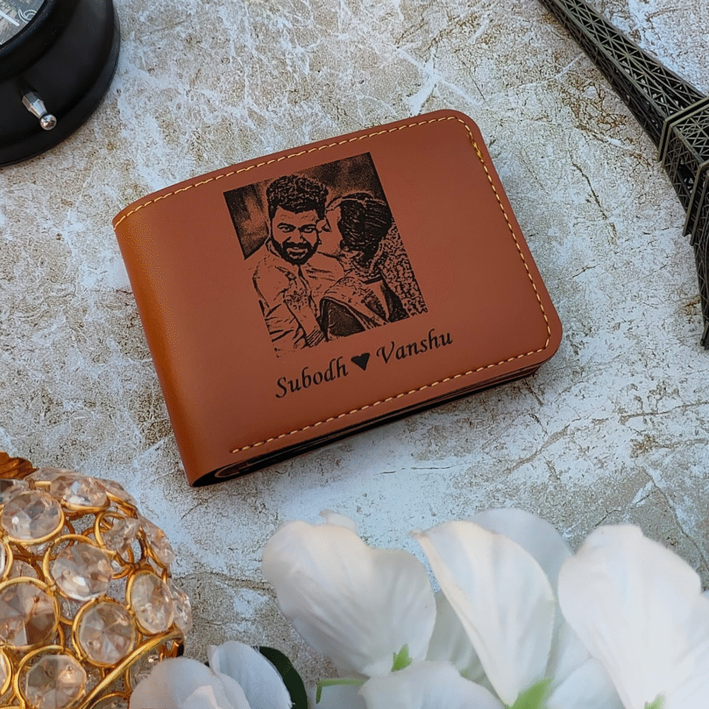 Artisan Sketch Leather Wallet - Image 2