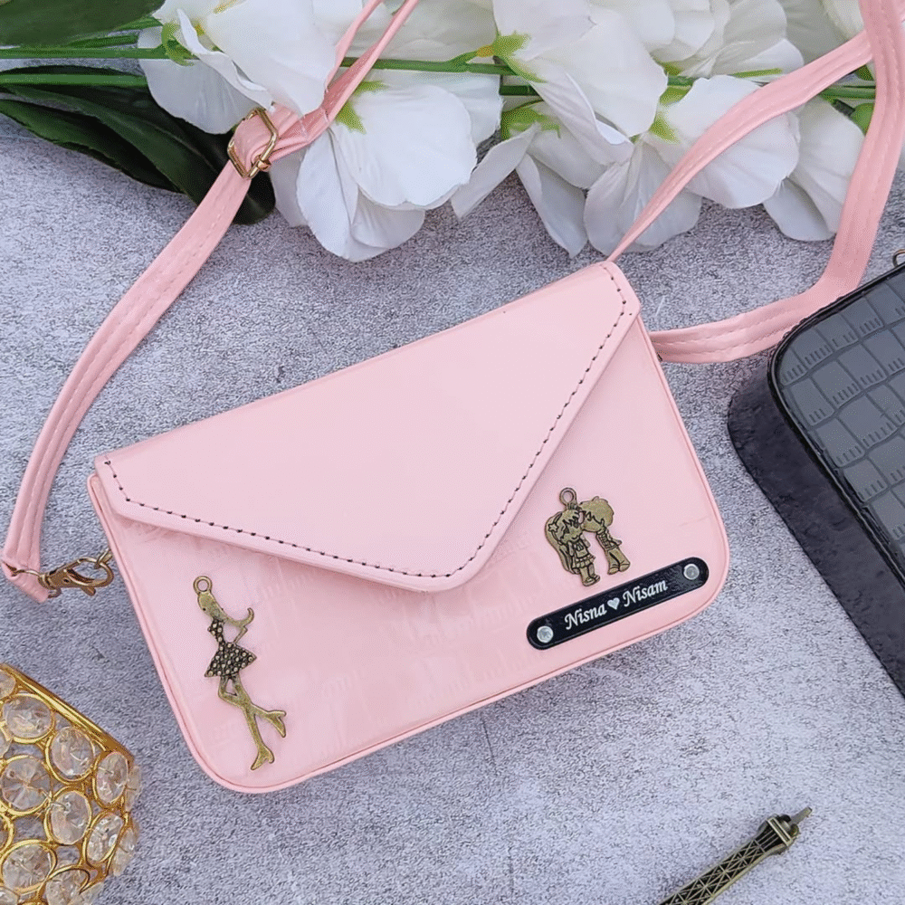 Croc Texture Personalized Sling Bag