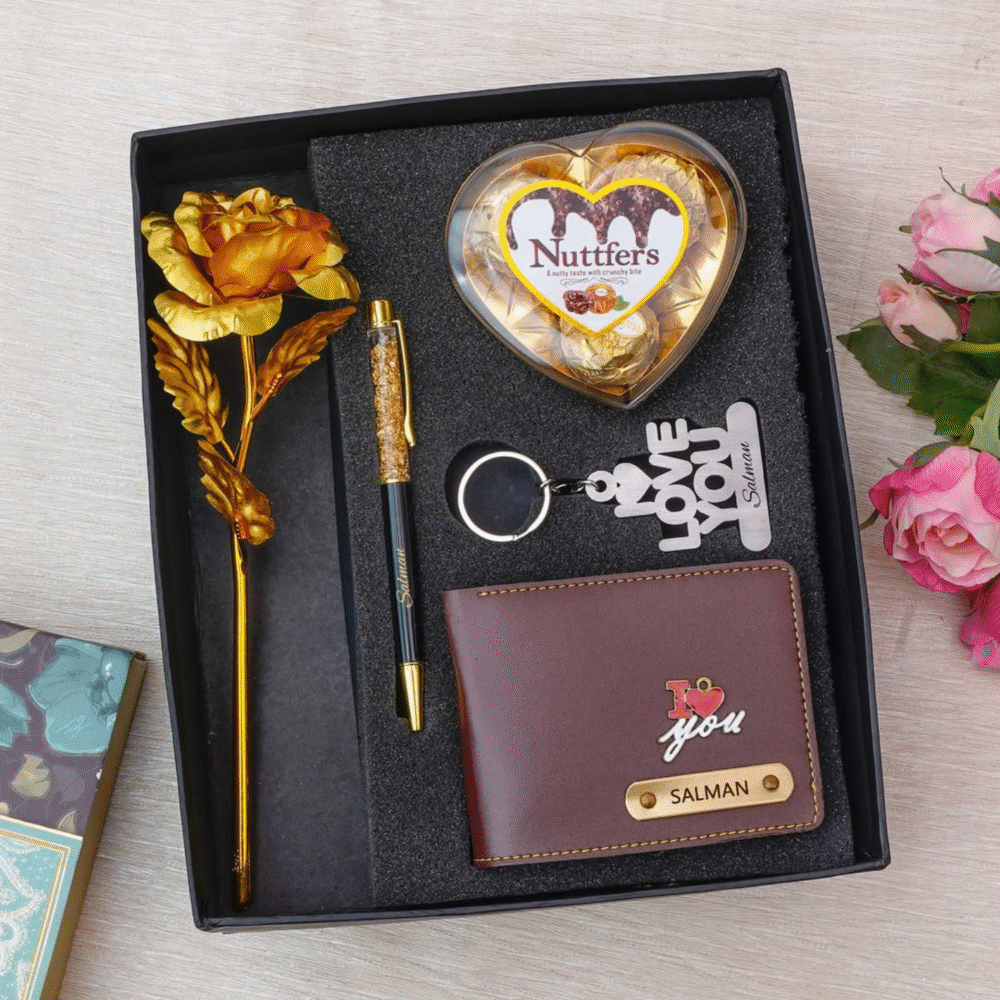 Luxury Heart Chocolate Gift Combo for Him - Image 5
