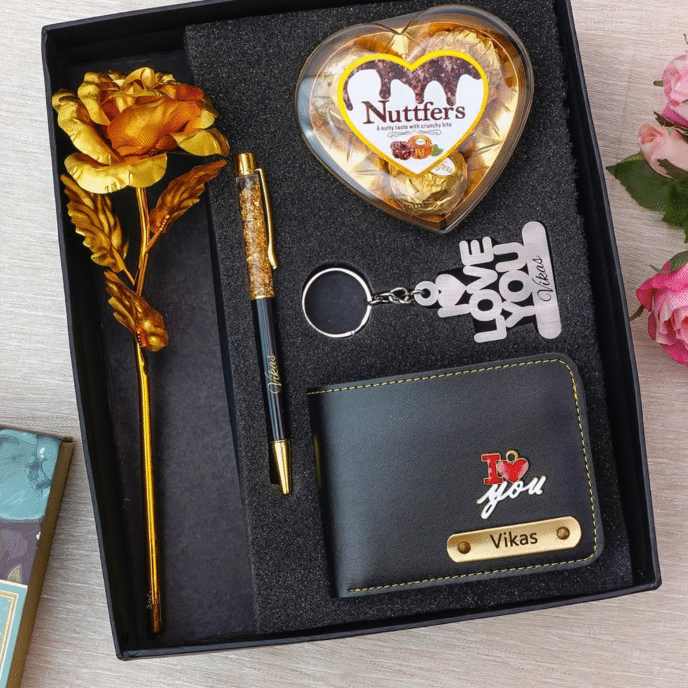 Luxury Heart Chocolate Gift Combo for Him