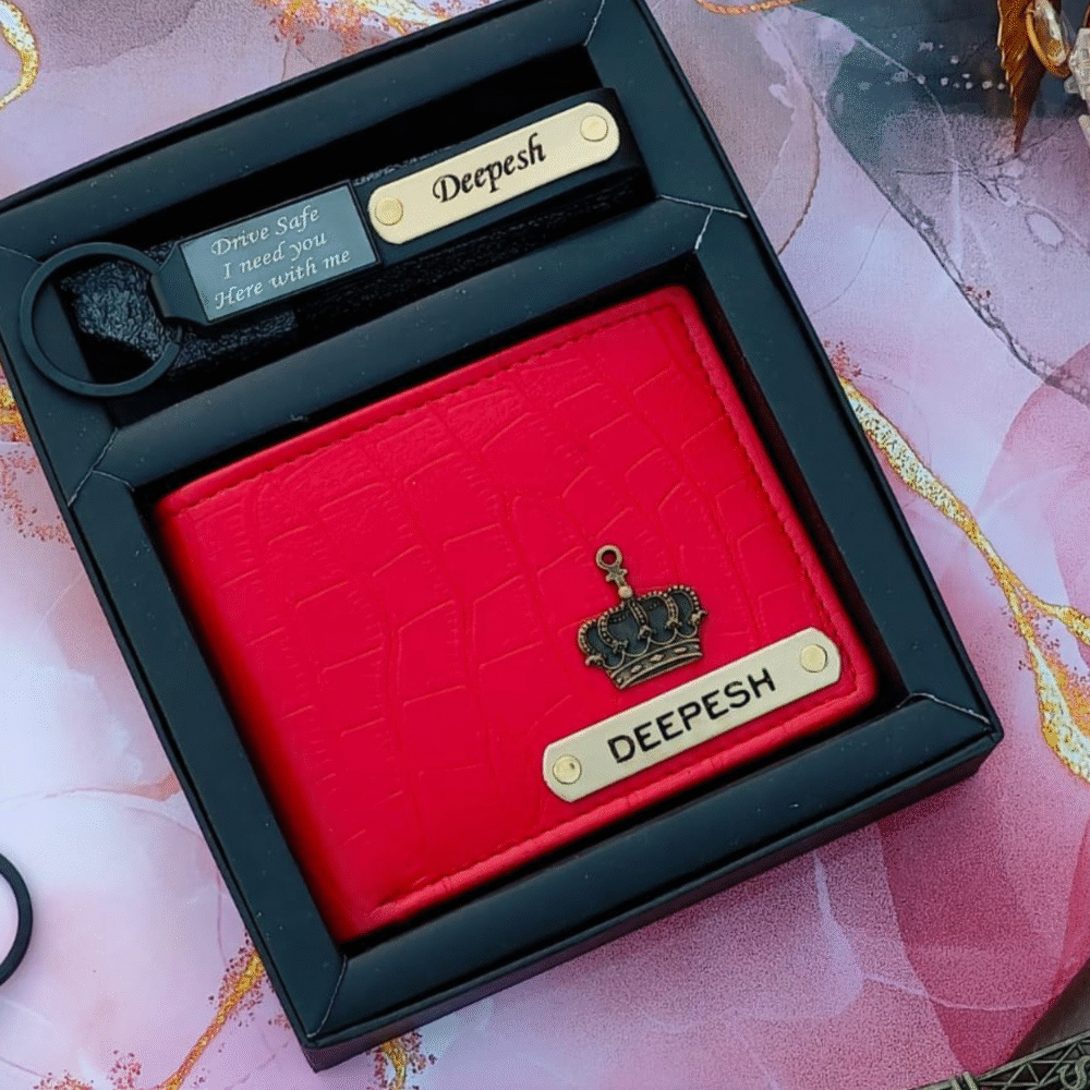 Classic Croc Wallet & Keychain Duo - Image 7