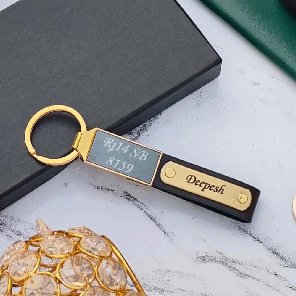 Dual Customized Metal Keychain - Image 2