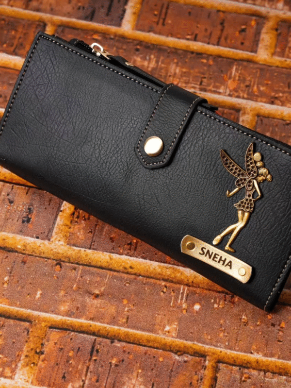 Nexon 2 Fold Button Lock Wallet for Women