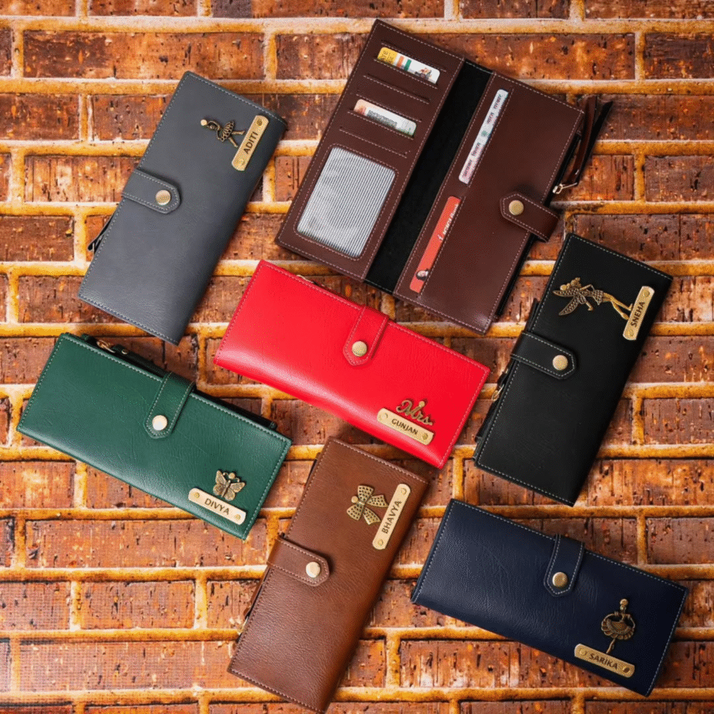 Nexon 2 Fold Button Lock Wallet for Women - Image 2