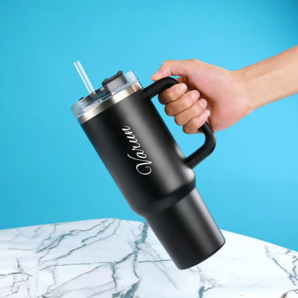 Personalized Double-Wall Gym Tumbler – 1200ml - Image 3