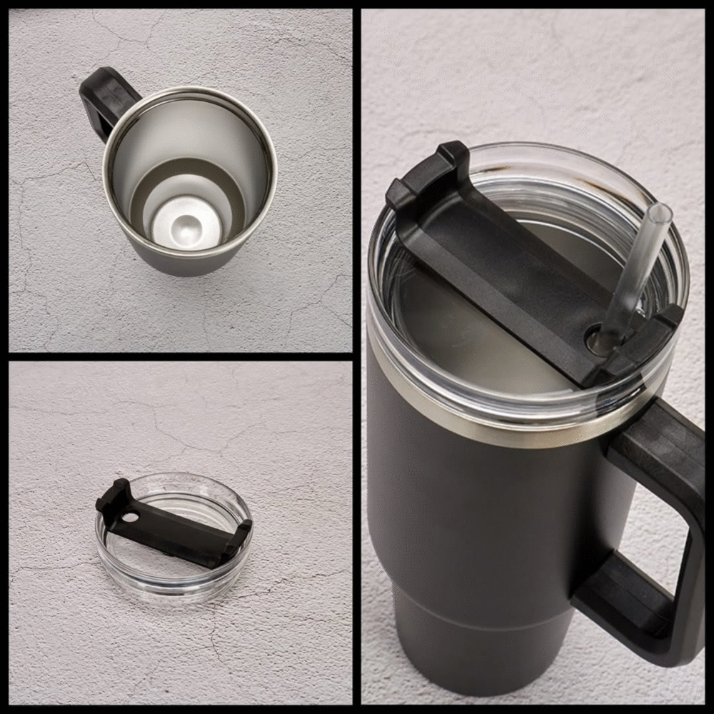 Personalized Double-Wall Gym Tumbler – 1200ml - Image 4