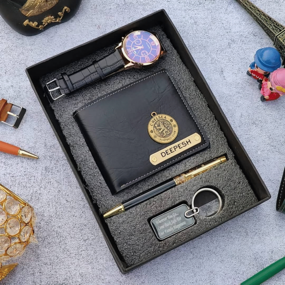 Spain Leather Wallet Mini Hamper – For Him
