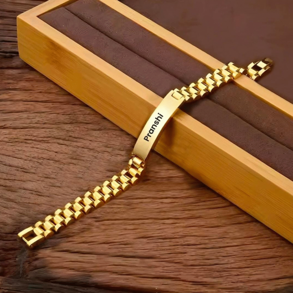 Luxurious Name Rakhi - Image 2